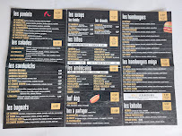 Menu / carte de Babybouff à Quend