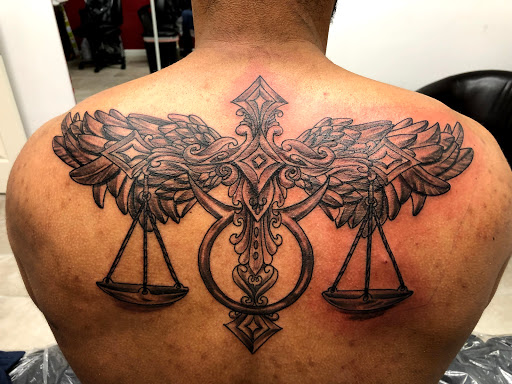 Explore forbidden love tattoo ideas, creative tattoo ideas in San Antonio, available at Twisted Tattoo