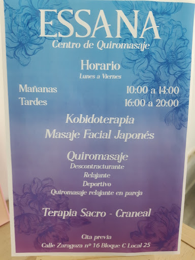 Essana Quiromasajes Y Kobidoterapia