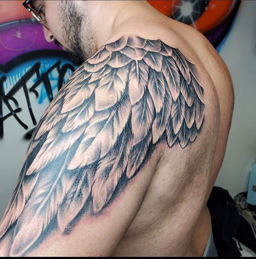 Explore women's collarbone tattoo ideas, creative tattoo ideas in Keyport, available at Taboo Tattoos