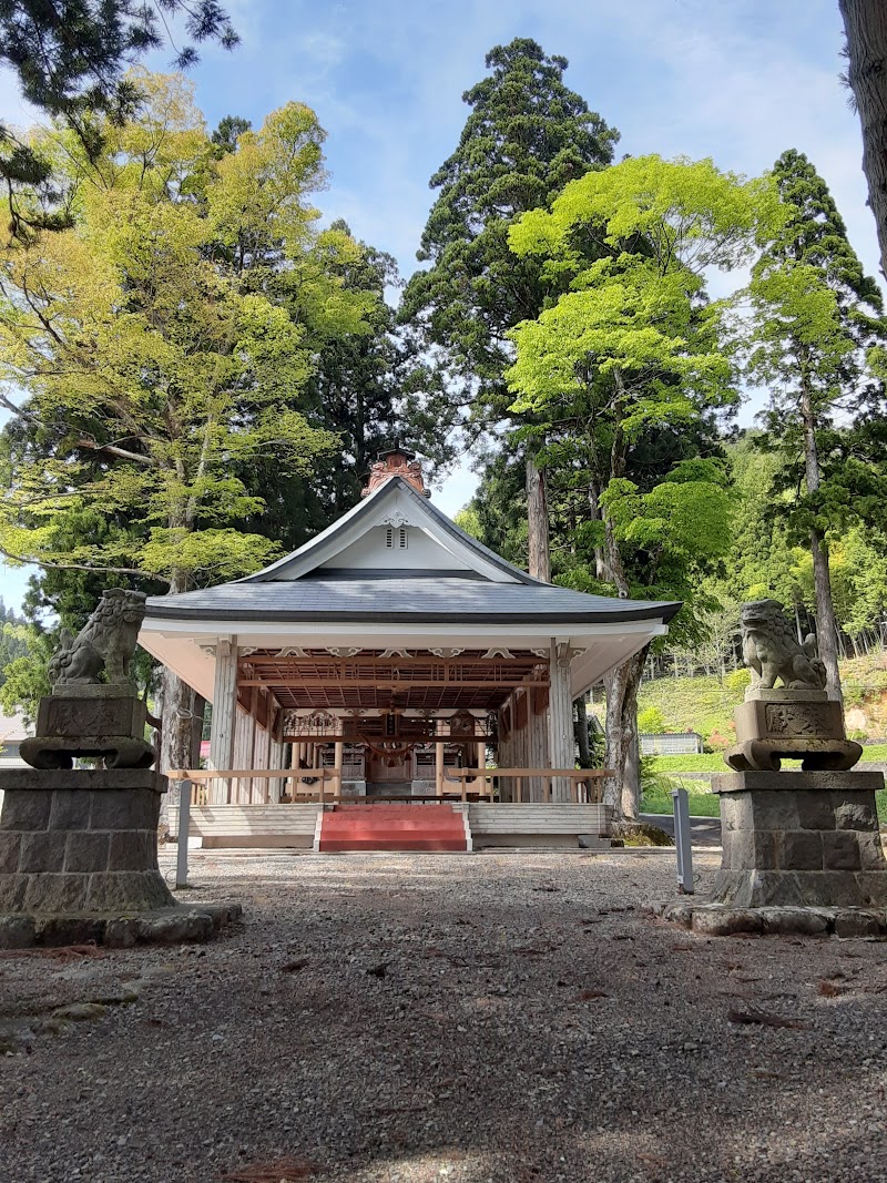 鮎走白山神社