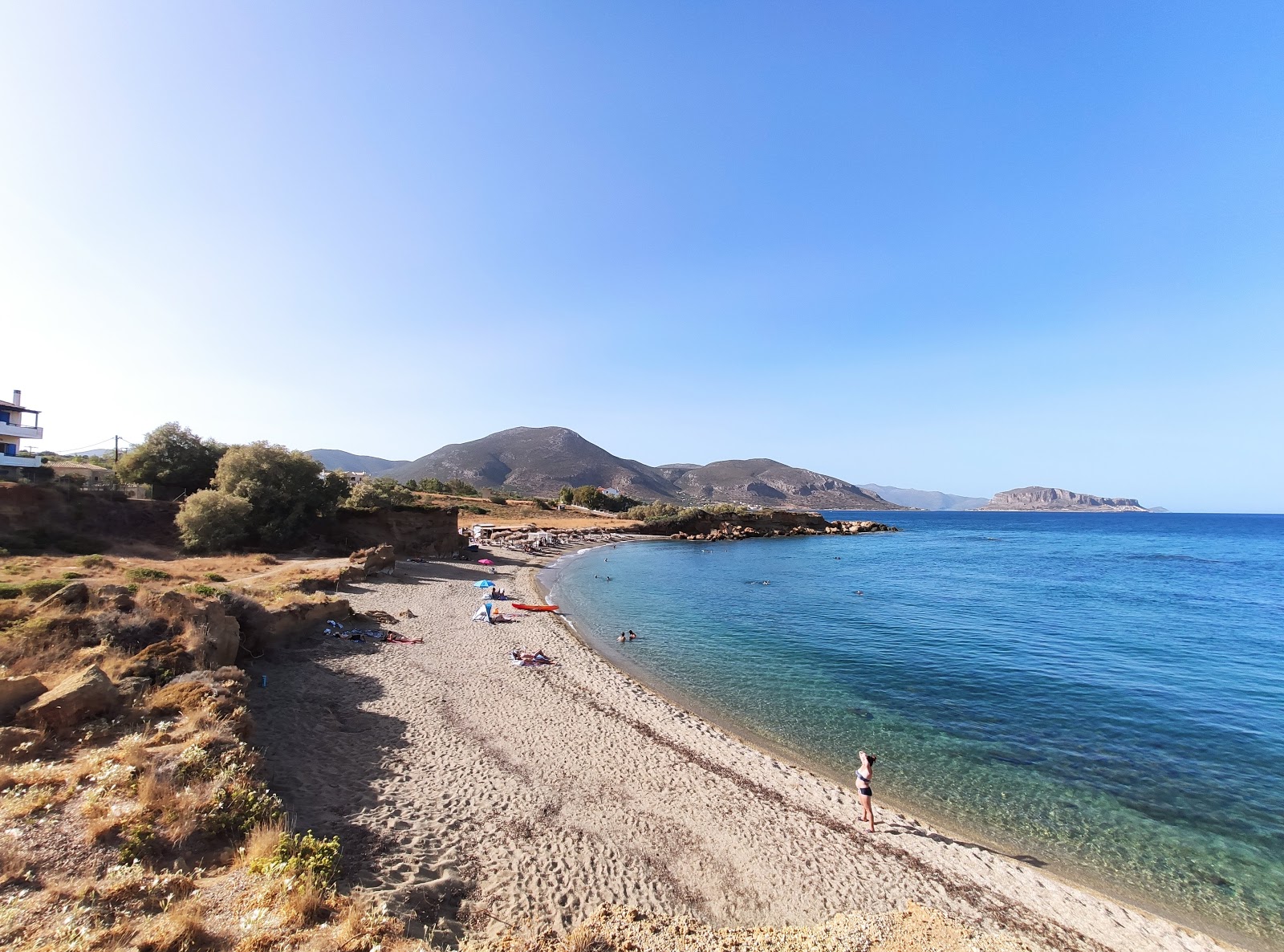 Photo de Ambelakia beach avec un niveau de propreté de très propre