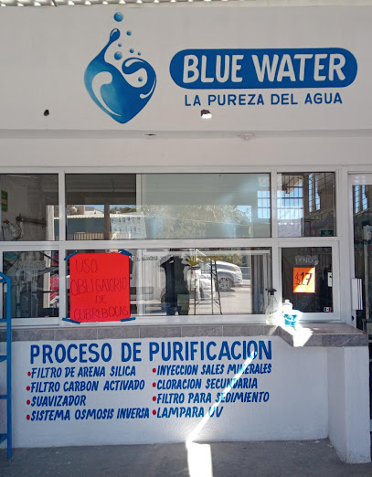 PURIFICADORA BLUE WATER LA PUREZA DEL AGUA