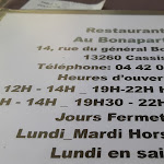 Photo n° 5 de l'avis de ze.l fait le 23/06/2019 à 11:12 pour Restaurant Le Bonaparte à Cassis