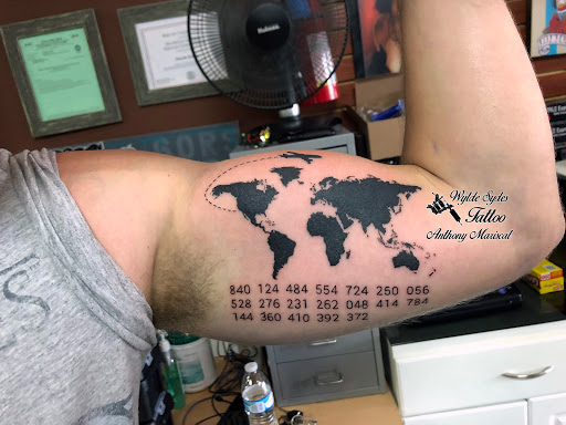 Explore tattoo ideas for girlfriends name, creative tattoo ideas in San Diego, available at Wylde Sydes Tattoo & Body Piercing