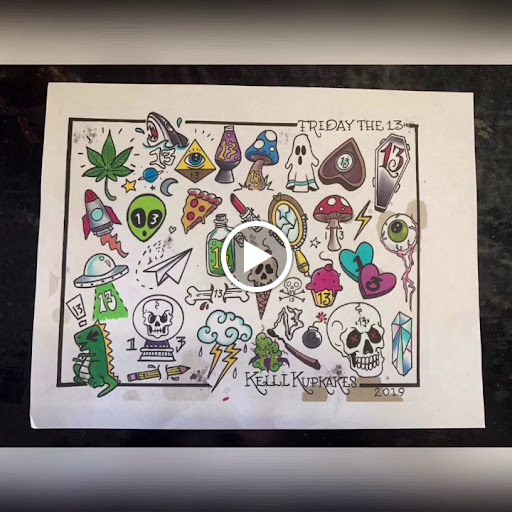 Explore cool neck tattoo ideas, creative tattoo ideas in Denver, available at Endless Ink Tattoo & Piercing