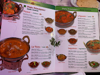 Restaurant indien L'Etoile du Kashmir à Paris - menu / carte