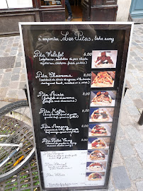 King Falafel Palace à Paris menu