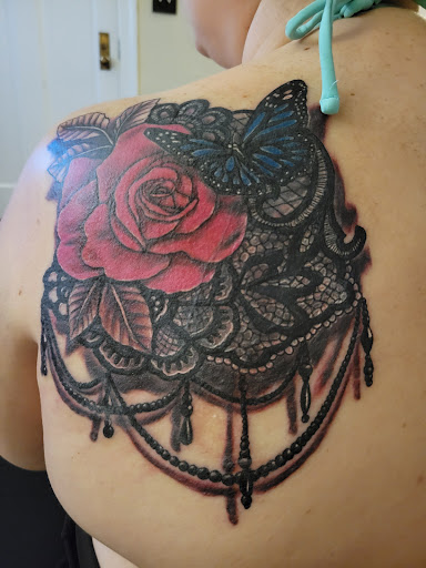 Explore midsommar tattoo ideas, creative tattoo ideas in Jacksonville, available at Cover Up Tattoos