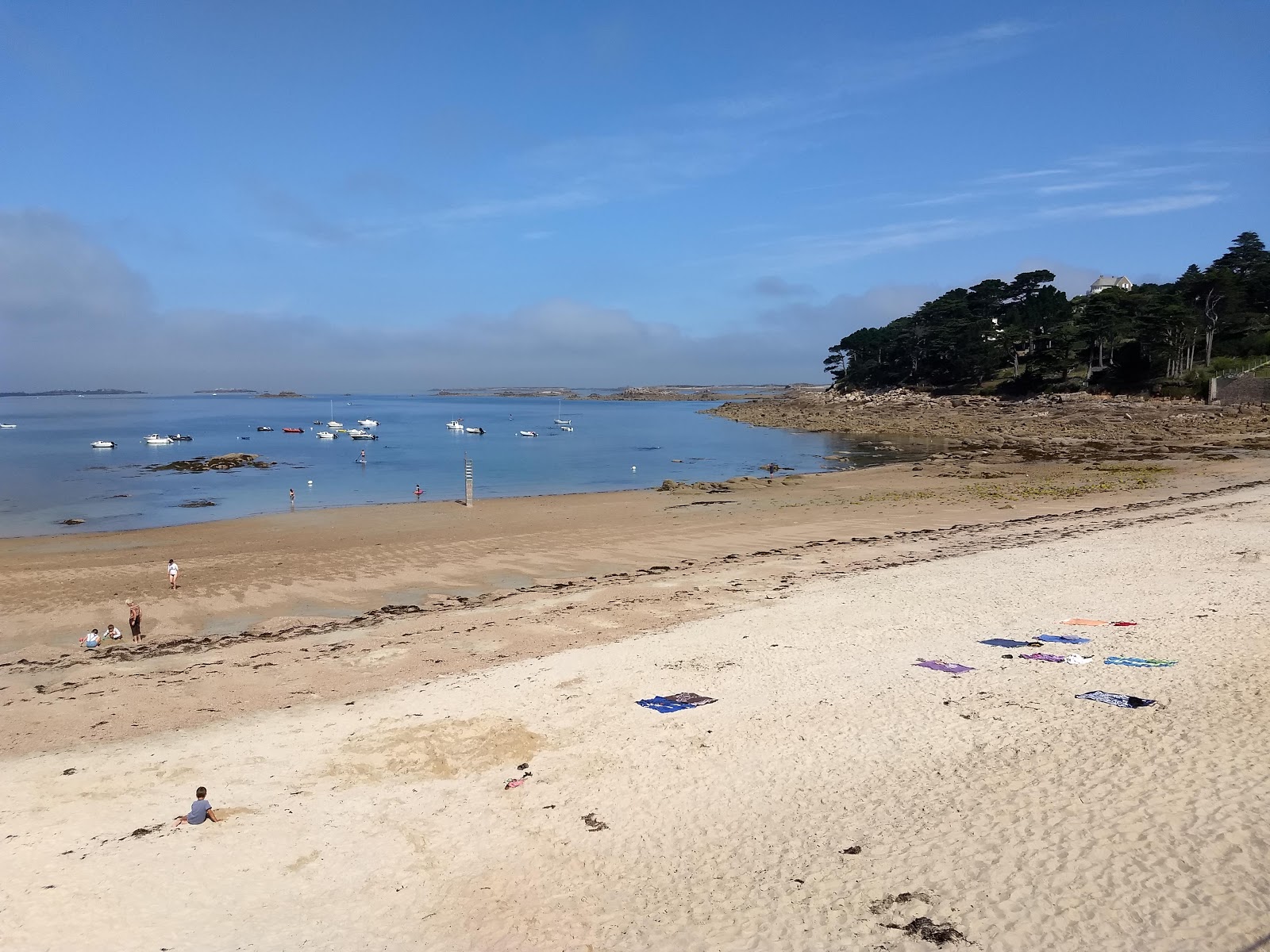 Foto von Plage de Porz Termen mit beiger sand Oberfläche