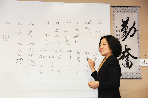Chinese language instructor Alexandria