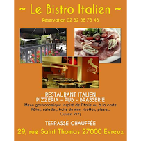 Restaurant italien LE BISTRO ITALIEN - RESTAURANT EVREUX à Évreux (la carte)