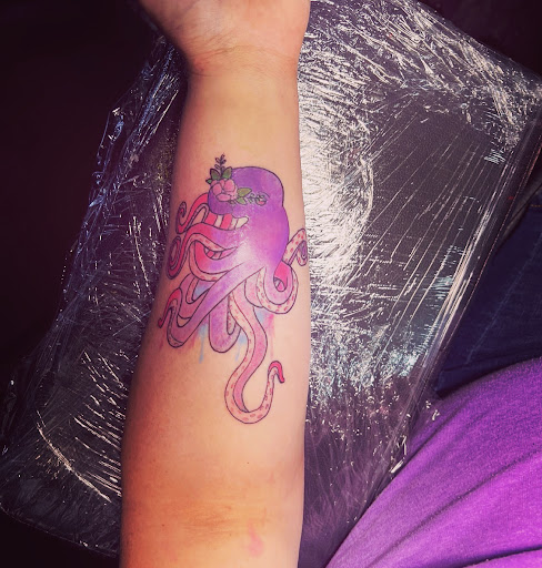 Explore women's tattoo placement ideas, creative tattoo ideas in Lavonia, available at New Moon Tattoo LLC