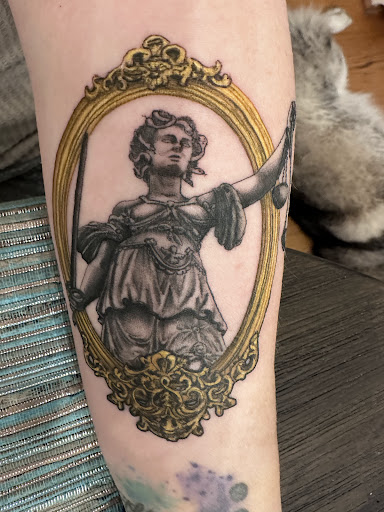 Explore garden tattoo ideas, creative tattoo ideas in Richmond, available at Loose Screw Tattoo