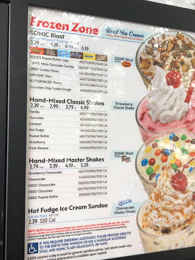 Fast Food Restaurant «Sonic Drive-In», reviews and photos, 11361 Ocean Hwy, Pawleys Island, SC 29585, USA