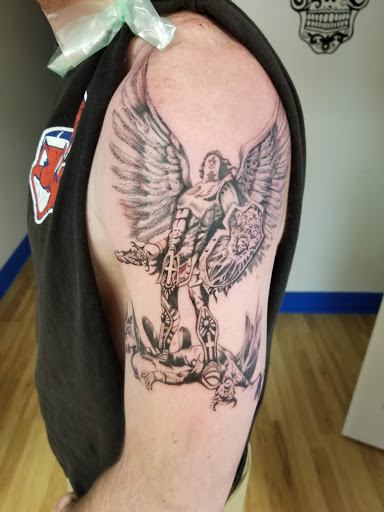 Explore minimalist star wars tattoo ideas, creative tattoo ideas in Ocean Springs, available at Heart & Daggers Tattoo Studio LLC