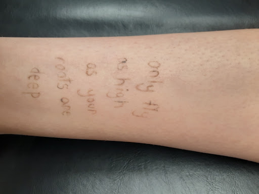 Explore simple man tattoo ideas, creative tattoo ideas in Saint Paul, available at Fearless Tattoo Removal