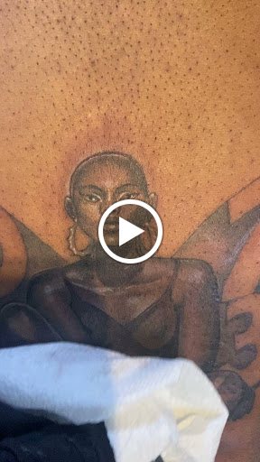 Explore tie dye tattoo ideas, creative tattoo ideas in Detroit, available at Detroit Ink Spot