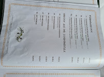 Menu / carte de Dionysos à Barnstorf