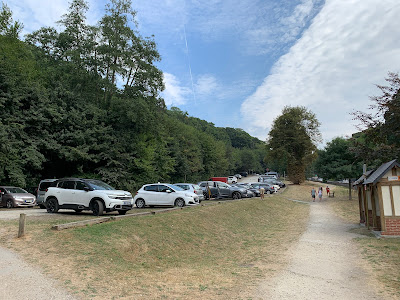 Parking du Valaine à Étretat