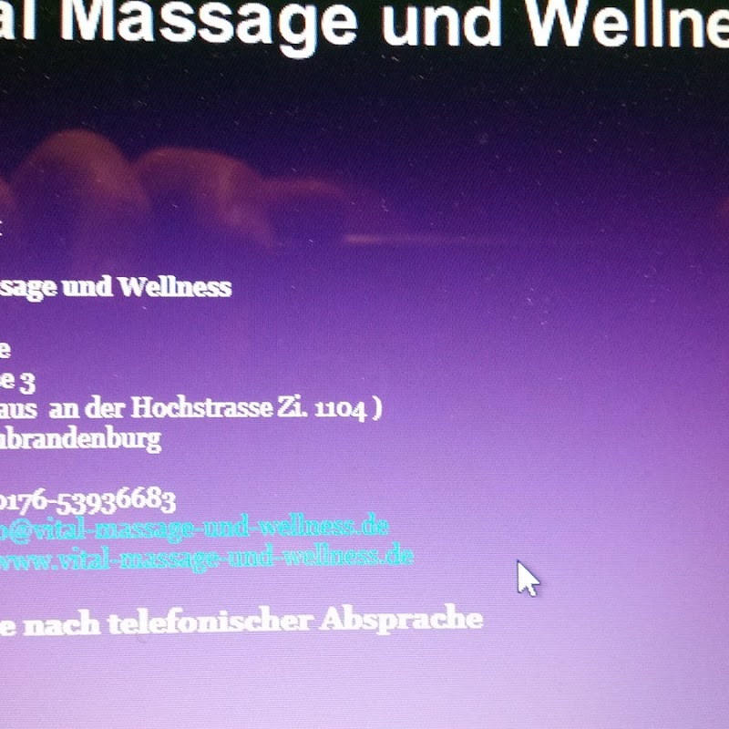 Vital Massage und Wellness in Neubrandenburg