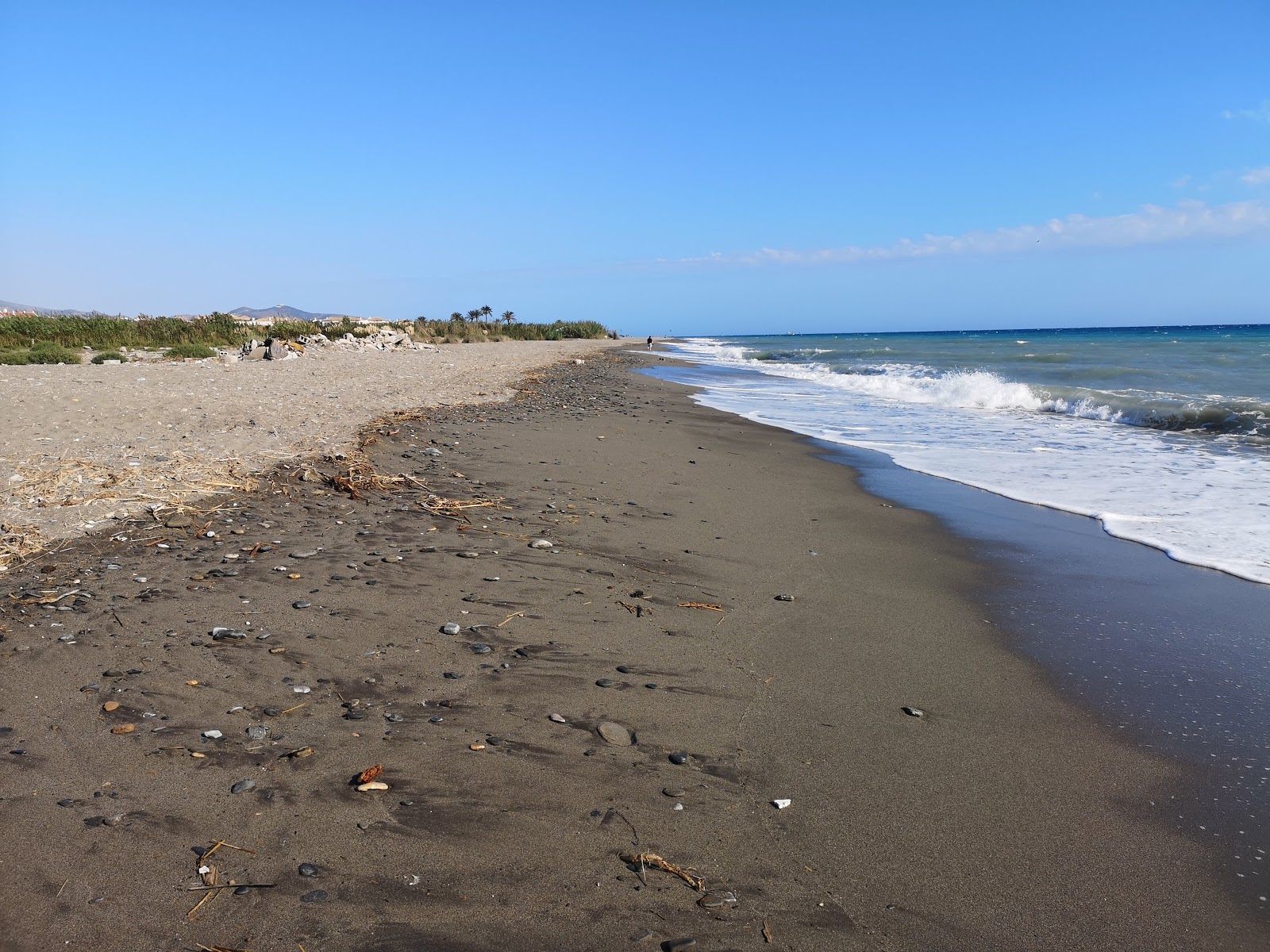 Foto de Playa Cabo Gilla localizado em área natural