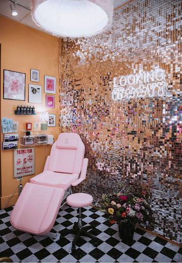 Explore fine line finger tattoo ideas, creative tattoo ideas in South Jordan, available at Groovy Peach Piercing Co