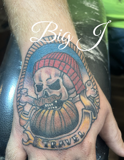 Explore polka trash tattoo ideas, creative tattoo ideas in Watervliet, available at Vivid Arts