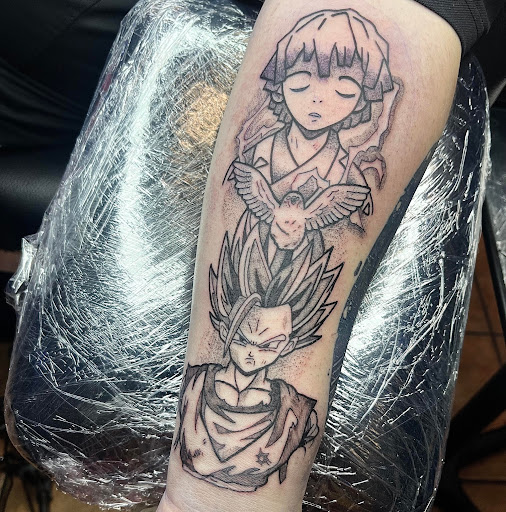 Explore house tattoo ideas, creative tattoo ideas in Round Rock, available at Legacy Tattoos & Piercing