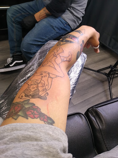 Explore word tattoo ideas for guys, creative tattoo ideas in Coachella, available at Ink Devotion Tattoo & Body Piercings