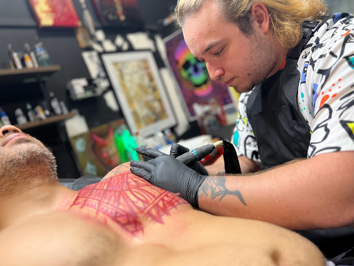 Explore gap filling tattoo ideas, creative tattoo ideas in Goose Creek, available at Red Kirin Tattoo