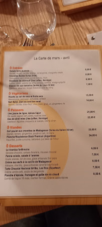 Menu / carte de LÔ Restaurant à Besançon
