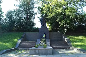 Mass grave of Soviet soldiers image