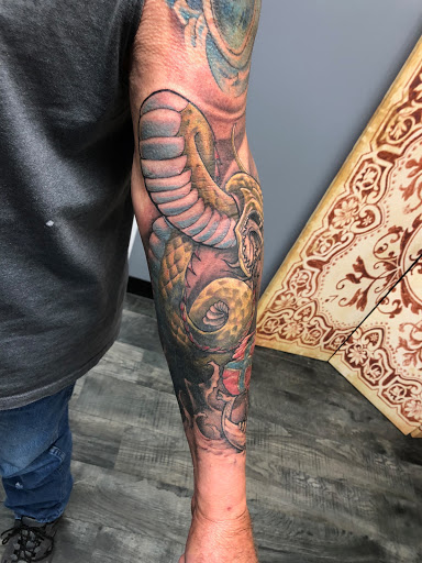 Explore dmv tattoo ideas, creative tattoo ideas in Des Moines, available at Skin Kitchen Tattoo