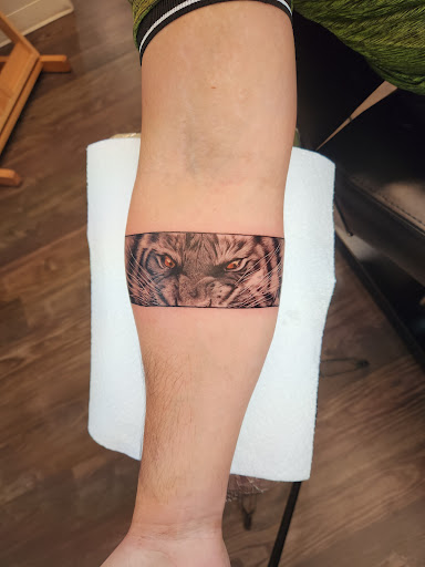 Explore iris tattoo ideas, creative tattoo ideas in Independence, available at Bare Skin Tattoo