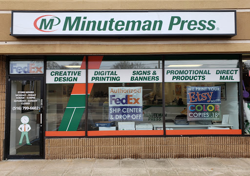 Minuteman Press, 1000 Park Blvd # 7, Massapequa Park, NY 11762, USA, 