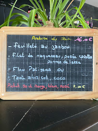 La Méduse à La Rochelle menu