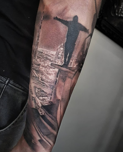 Explore jet tattoo ideas, creative tattoo ideas in Feasterville Trevose, available at Tattoo Galaxy (Feasterville) Piercing & Custom tattoos