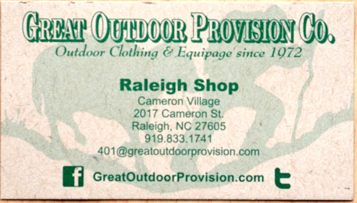 Outdoor Sports Store «Great Outdoor Provision Co.», reviews and photos, 2017 Cameron St, Raleigh, NC 27605, USA