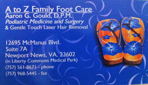 A To Z Family Foot Care - Aaron G. Gould - Podiatrist - D.P.M.