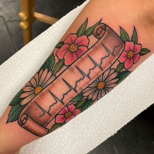 Explore toothless tattoo ideas, creative tattoo ideas in Raleigh, available at Raleigh Tattoo Company