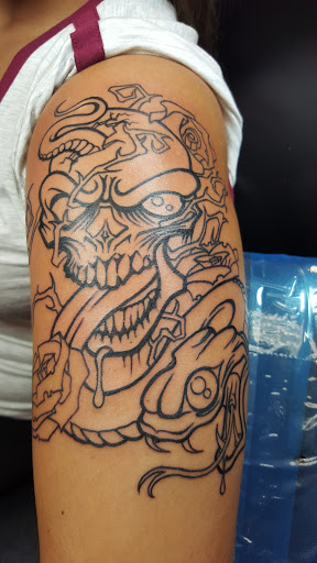 Explore crane tattoo ideas, creative tattoo ideas in Cleveland, available at Tattoo Cafe