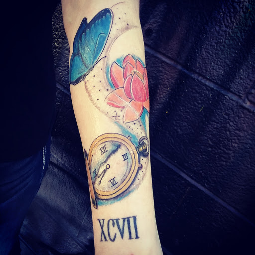 Find best friend small tattoo ideas for your next unique tattoo in Abilene at Downtown Tattoo