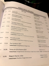 Carte du Bistrô4 à Lisbon