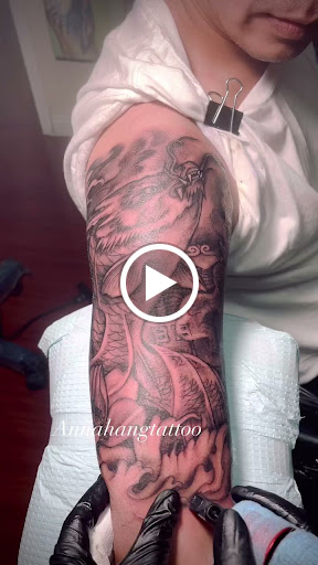 Explore couple initial tattoo ideas, creative tattoo ideas in Garden Grove, available at Anna Hang Tattoo