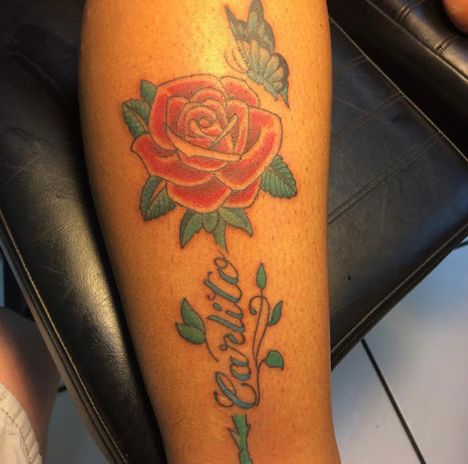 Explore 1990 tattoo ideas, creative tattoo ideas in Miami, available at Tattoos by Lou Miami - North Miami