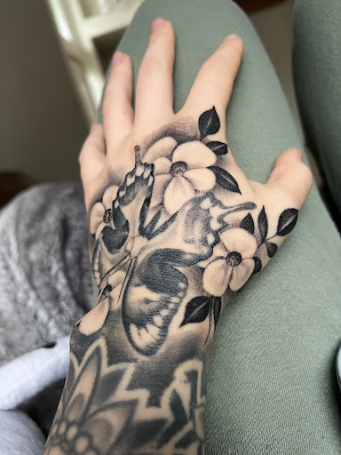 Explore mens tattoos ideas small, creative tattoo ideas in Lakewood, available at Aces and Eights Tattoo