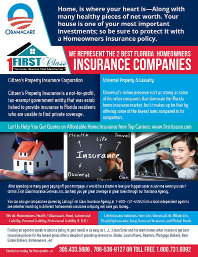 Home Insurance Agency «First Class Real Estate, LLC», reviews and photos