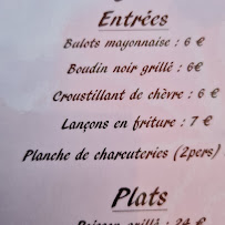 Restaurant La Grillade à Bricqueville-sur-Mer (le menu)