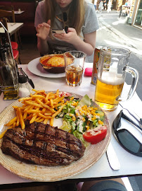 Steak du Restaurant italien La _ dolce vita à Paris - n°3
